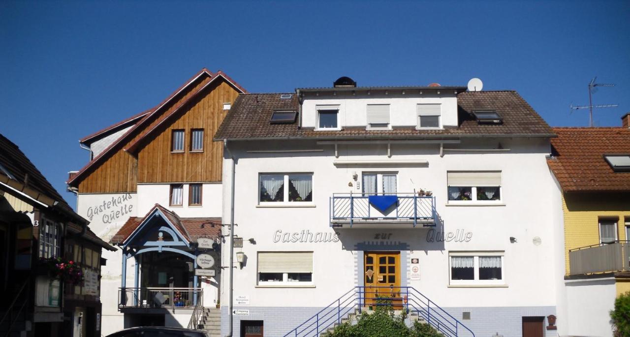 Landgasthof 'Zur Quelle' Wächtersbach Esterno foto